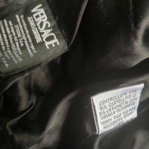 Versace coat size medium in women’s